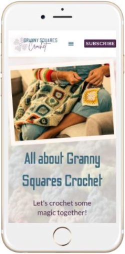sharing the love of granny squares crochet